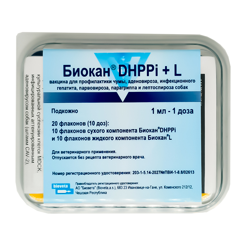 Биокан DHPPI+L
